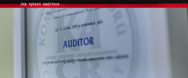 jak vybrat auditora